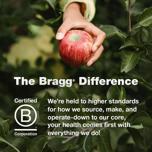Vista 8 de Bragg Vinagre de sidra de manzana, con madre, 16 onzas (paquete de 1)