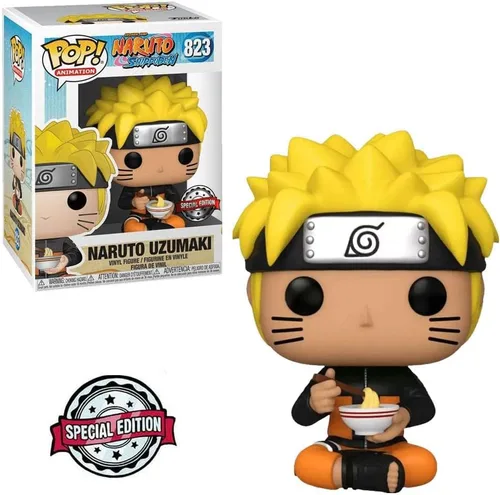 Vista 2 de Funko Pop Naruto Uzumaki con fideos edición especial exclusiva