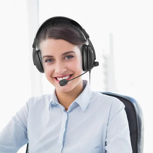 Vista 2 de Morpheus 360 Auriculares estéreo multimedia básicos - Micrófono ajustable - Diseño ligero y cómodo - Almohadillas de cuero ecológico suave - Sobre