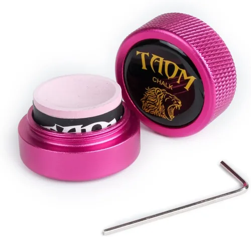Vista 51 de TAOM - Soporte para tiza de billar, herramienta práctica redonda, accesorios de billar, mini estuche magnético para punta de tiza, contenedor