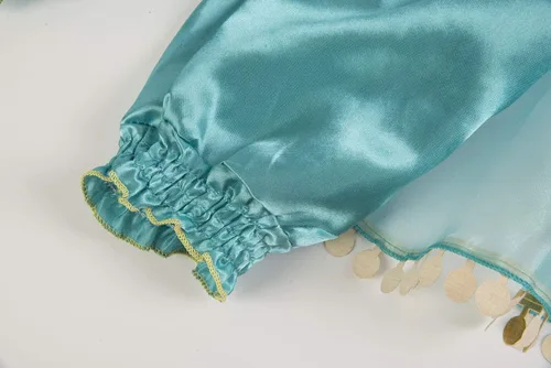 Vista 6 de Disfraz de princesa KuKiee para niña, traje para fiesta temática de Halloween