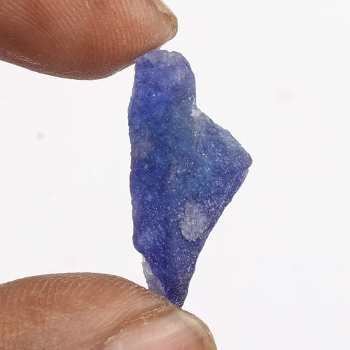 Vista 3 de GEMHUB Cristal curativo de zafiro azul crudo de 2250 quilates cristal de zafiro áspero piedra preciosa natural suelta FD-309 Gema azul