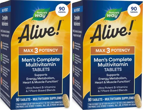 Vista 9 de Multivitaminas Nature's Way Alive máxima potencia para hombres, 15542, 1, 1