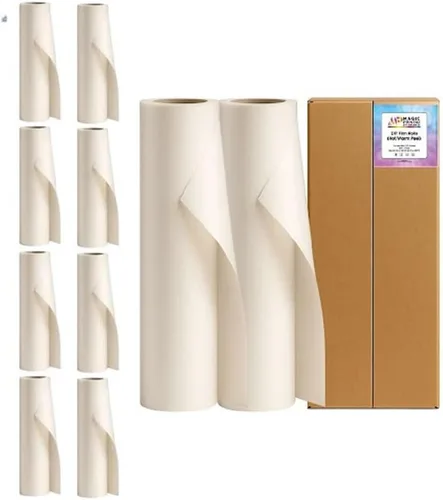 Vista 12 de MagicPrint4U Rollo de película de transferencia DTF de 24 pulgadas x 328 pies, hojas de PET transparentes para impresión directa a película,