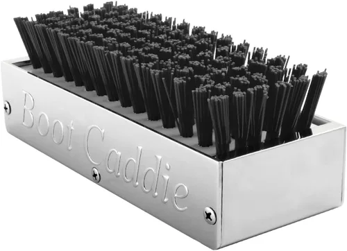Vista 4 de GG Grand General - Caddies (cepillos) para botas de cromo aluminio 7-1/2" (L) x 2-5/8" (H) x 3" (D)