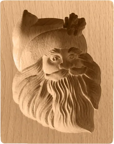 Vista 24 de Molde de Galletas de Madera, Molde de Horneado 3D, Herramienta de Decoración de Gravura para Artesanía, Adecuado para Halloween, Acción de Gracias