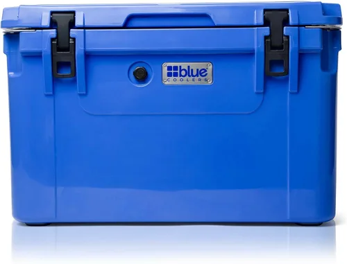 Vista 8 de Blue Coolers Ark Series 100-110 Quarts, enfriador de hielo moldeado por roto Gran baúl de hielo con capacidad para hasta 10 días