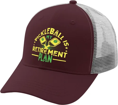 Vista 2 de Baseball Caps Pickleball is Retire Ment Plan Baseball Cap, Vintage Caps for Men