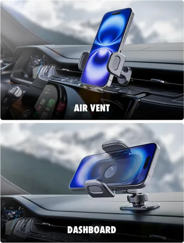 Vista 13 de Bracketron TripGrip - Soporte para teléfono de coche 2 en 1