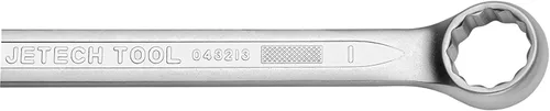 Vista 4 de Jetech Llave combinada de 1 pulgada - Llave ajustable de grado industrial con diseño de 12 puntas, desviación de 15 grados, fabricada con acero