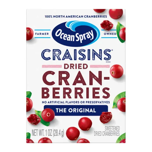 Vista 2 de Ocean Spray Craisins Arándanos secos; racimo de frutas