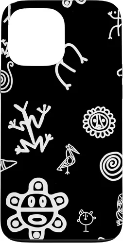 Vista 24 de Simbolos Tainos Tallados Indios de Puerto Rico Boricua Pride - Carcasa para iPhone 17