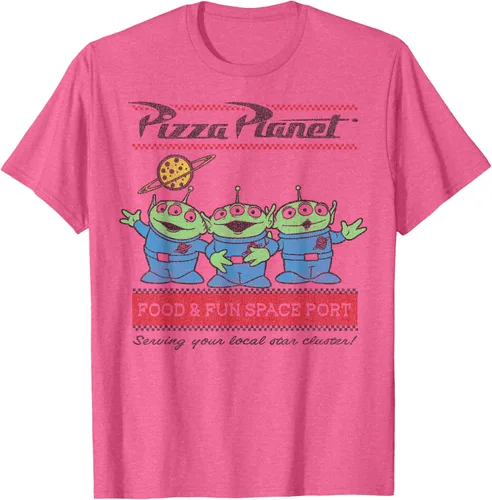Vista 21 de Disney Pixar Toy Story Pizza Planet Aliens Camiseta