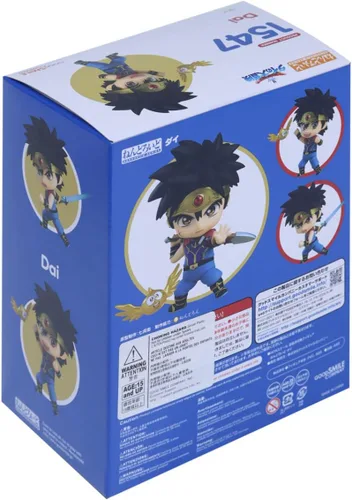 Vista 5 de Good Smile Dragon Quest: The Legend of Dai: Dai Nendoroid Figura de acción, multicolor