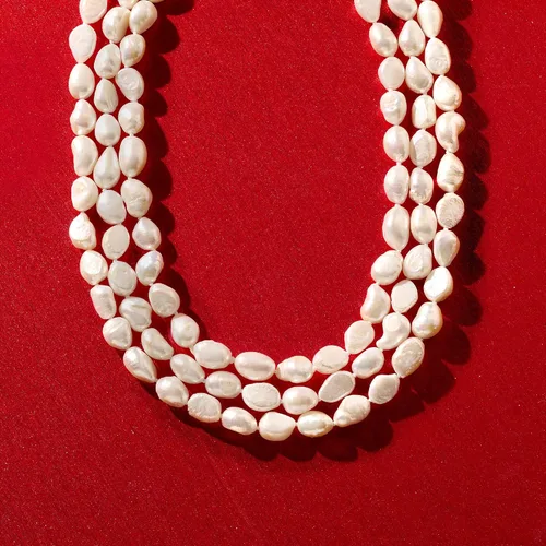 Vista 9 de Ross-Simons 10-11mm Cultured Pearl Long Endless Necklace