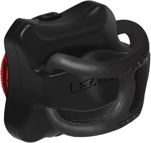 Vista 3 de LEZYNE Zecto Drive 200+ - Luz trasera LED impermeable IPX7 recargable por USB, con múltiples modos de sólido y flash, correa de montaje de goma