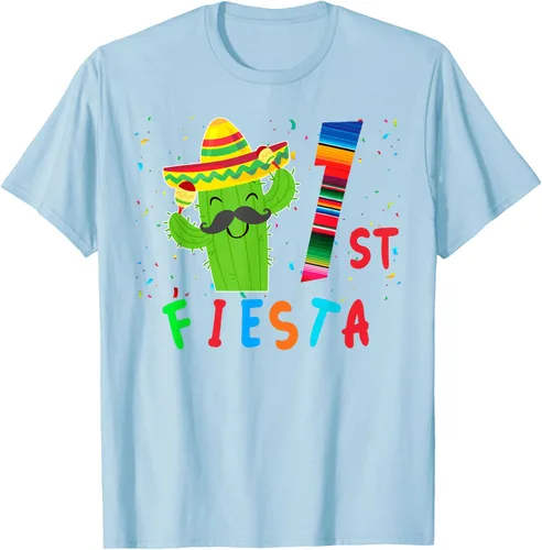 Vista 109 de Camiseta mexicana para fiesta temática de cumpleaños a juego, Negro, S