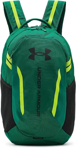 Vista 41 de Under Armour Mochila Hustle 6.0 unisex para adultos (002) Negro / Negro / Blanco