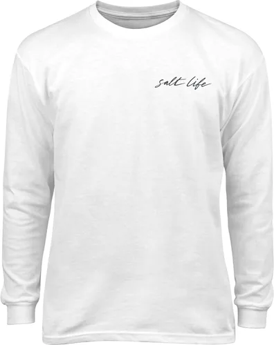 Vista 2 de Salt Life Camiseta de manga larga para niños con tortuga escénica