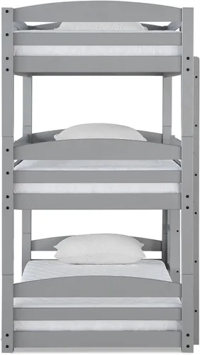Vista 12 de Dorel Living Phoenix Triple Litera, Gris