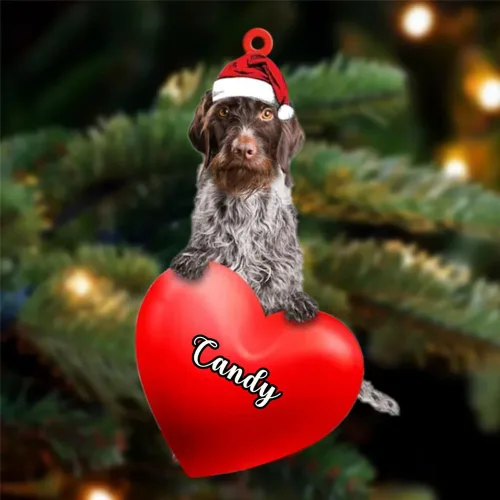 Vista 152 de Adornos de Navidad personalizados para perros, nombre personalizado, adorno de Malamute de Alaska, adornos acrílicos, regalos de Navidad, amantes