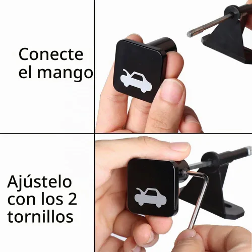 Vista 2 de Reemplazo del mango de liberación del pestillo del capó para Civic CR-V 1997 a 2006 Element 2003 a 2011 Ridgeline 2006 a 2014
