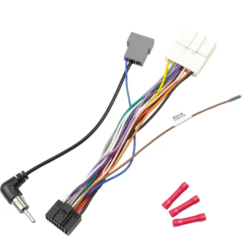 Vista 10 de Arnés de cableado estéreo para Nissan Adaptador de radio ISO a conector de 20 pines compatible con Altima Sentra Frontier Versa Xterra Murano Leaf
