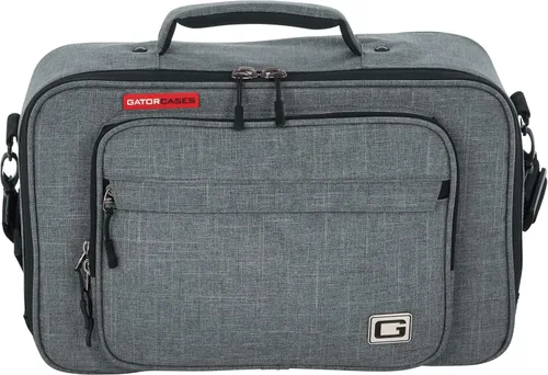 Vista 10 de Gator Cases Transit Series Deluxe - Bolsa para equipos y accesorios, 16" x10, color gris (GT-1610-GRY)