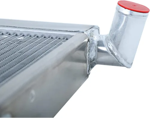 Vista 6 de Radiador de aluminio para Chevy Corvette Convertible Coupé 5.3 5.4 5.7 V8 Motor Radiadores de 3 filas 1963 1964 1965 1966 1967 1968 1969 1970 1971