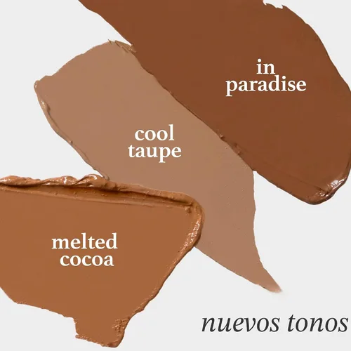 Vista 6 de Julep Saltar el pincel Barra de bronceador y contorno de crema a polvo - Tono taupe fresco para tonos de piel claros a intermedios - Color duradero