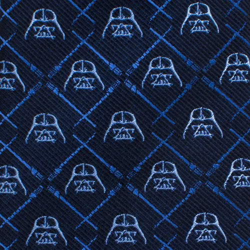 Vista 5 de Cufflinks Inc. Star Wars Darth Vader Lightsaber - Corbata azul para hombre