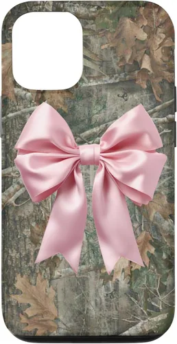 Vista 28 de Camo Pink Bow Case for iPhone 17