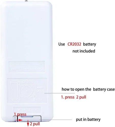Vista 3 de Control remoto adecuado para Dyson AM09 Hot Cool Fan (olny funciona para el modelo Dyson AM09) no incluye batería