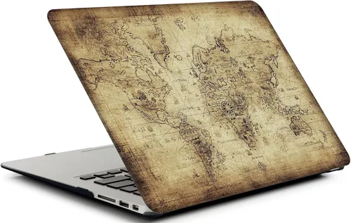 Vista 6 de Compatible con MacBook Air de 13 pulgadas versión 2021 2020 A2337 M1/A2179 con Retina y Touch ID, carcasa rígida de plástico brillante y cubierta