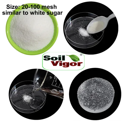 Vista 2 de Gel de cristal para almacenamiento de agua (1 libra)