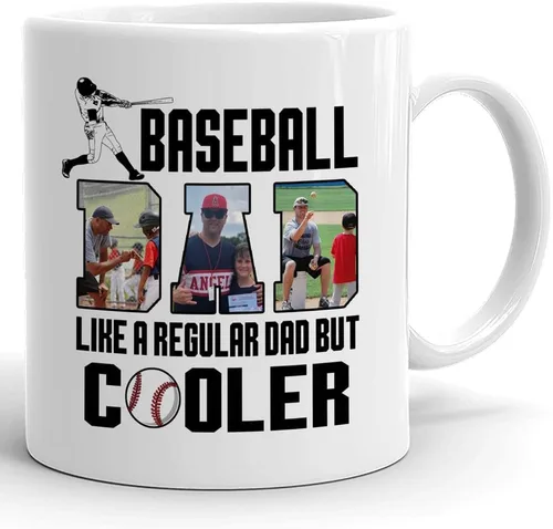 Vista 12 de Taza personalizada con texto en inglés «To My Dad», «My Hero», regalo personalizado para papá de parte de hijo, taza de padre e hijo, regalo