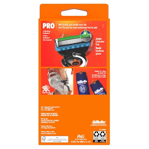 Vista 10 de Gillette ProGlide - Maquinilla de afeitar para hombre, mango + 2 recambios de cuchilla