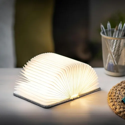 Vista 4 de Gingko Design Smart Booklight- Lino Mini Gris Urbano, Talla única