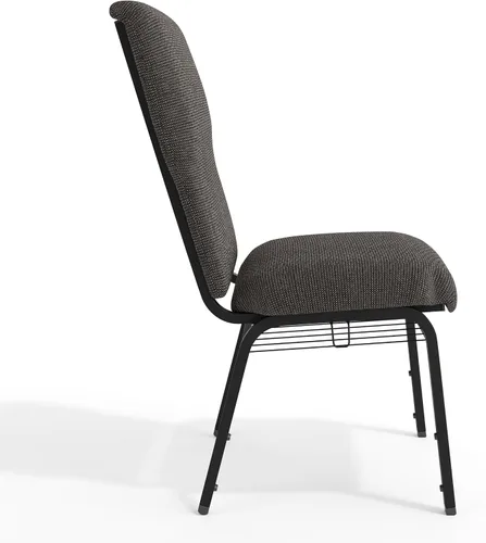 Vista 9 de Flash Furniture Advantage - Silla de iglesia con descuento de mármol negro, 21 pulgadas de ancho