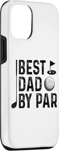 Vista 3 de iPhone 15 Best Dad By Par For Golfers Father's Day Case