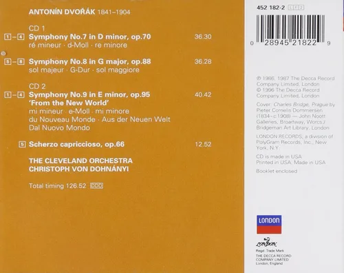 Vista 2 de Dvorak: Symphonies Nos. 7-9, Scherzo Capriccios
