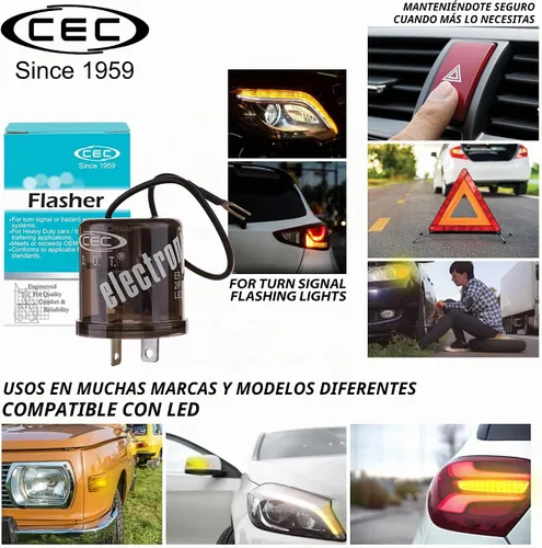 Vista 4 de CEC Industries EF32RL - Luz intermitente