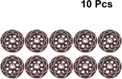 Vista 8 de ARTIBETTER 10 piezas de incienso soporte mini loto inscent bobina quemador disco quemador de incienso soporte para casa oficina casa té casa