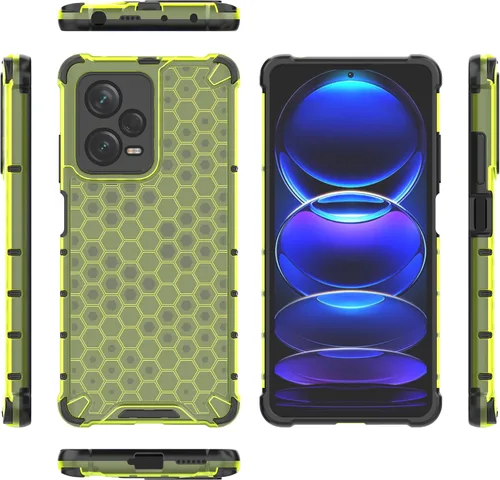 Vista 145 de Pzwoxukhov Funda compatible con Redmi A1, compatible con Redmi A2 Honeycomb Anti-caída Absorción de Golpes Negro