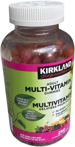 Vista 2 de Kirkland Gomitas multivitamínicas para adultos, 250 gomitas