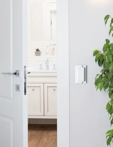 Vista 5 de Cubiertas magnéticas para interruptores, interruptor de luz ILIVABLE y cubierta de toma de corriente para interruptores planos modernos, no a prueba