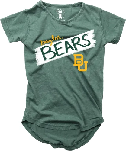 Vista 39 de Wes and Willy NCAA - Camiseta Burnout para niñas S/S