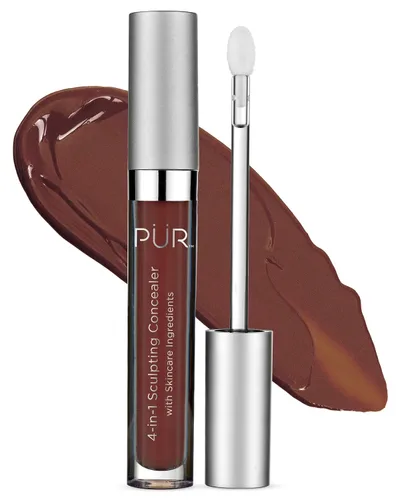 Vista 15 de PÜR MINERALS 4-in-1 Sculpting Concealer for Women - Conceals, Brightens, Plumps & Corrects - Hydrating & Moisturizing Makeup Concealer with Medium