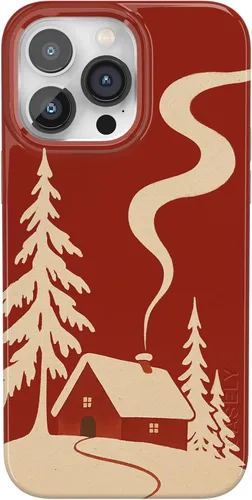 Vista 113 de Casely Funda para iPhone 14 Pro Max All Boo'd Up Fantasma púrpura Compatible con MagSafe Diseño clásico ultrafino