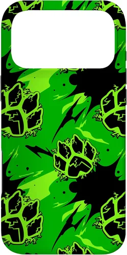 Vista 22 de Miraculous Ladybug - Carcasa para iPhone 17 con patas y salpicaduras de gato negro